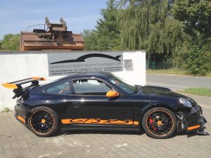 Porsche 997 Gt3 RS Unfall