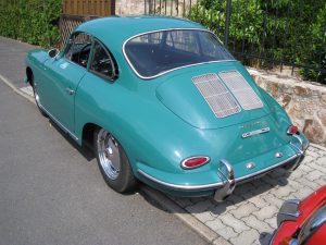 Porsche 356 grün 1962