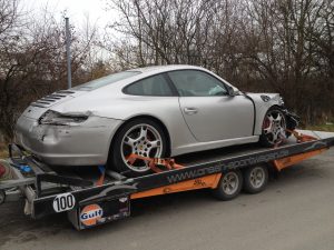 Porsche 997 Abholung