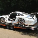 Porsche 997 GT3 CUP Hockenheim Unfall