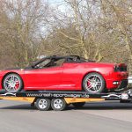 Ferrari F 430 'brandschaden# Transport#