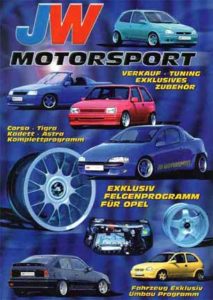 JW Motorsport OPEL Tuning