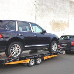 Cayenne Turbo Abholung Transport Porsche Crash-sportwagen.de