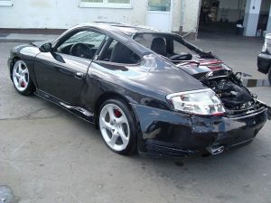 Unfall Porsche 996 Carrera 4 S Coupe