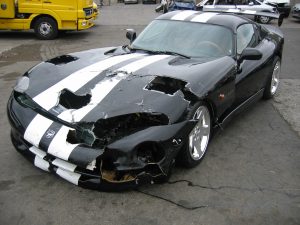 Dodge Viper GTS Unfallwagen