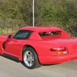 Dodge Viper Unfallwagen rot