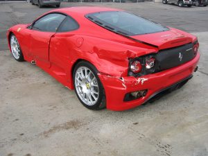 Ferrari 360 Modena Unfallwagen