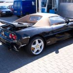 Ferrari F 355 spider schwarz heck rechts