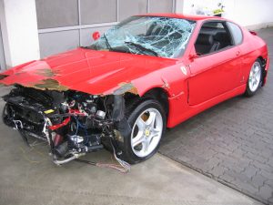 Ankauf Unfall Ferrari