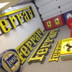 Ferrari Werbung-sammlung