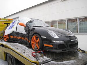 Porsche Unfallwagen Abholung -Ankauf