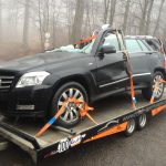 Mercedes Unfallwagen Überschlag