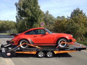 Porsche 930 Turbo abgeholt