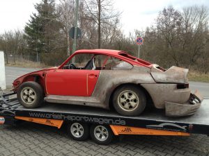 Porsche 959 Umbau Transport