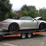 Porsche 991 Cabrio silber