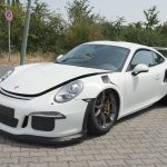 Porsche 991 GT3 RS Unfall Front links