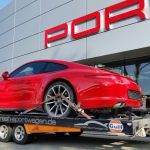 Porsche 991 Unfallwagen Abholung