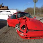 Porsche 993 Turbo rot abholung