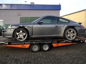 Porsche 997 Carrera Unfallwagen