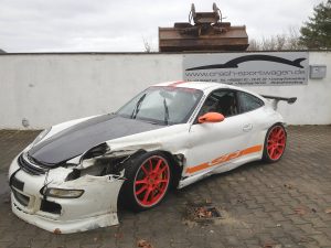 Porsche GT3 Unfallwagen