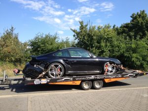 Porsche 997 Turbo Unfallwagen