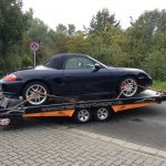 Porsche Boxster Unfall Abholung