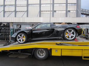 Porsche Carrera GT Unfallwagen CRASH-Sportwagen.de