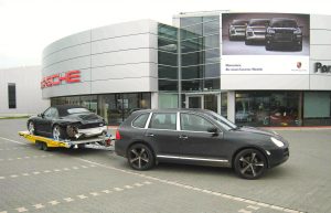 Porsche Cayenne Abholung Porsche Zentrum