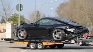 Porsche Cayman Unfallwagen