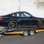 Porsche Unfallwagen 997 Carrera Transport Hänger