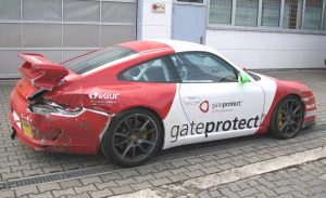 #Porsche#997#GT3#Unfallwagen rot -weiss 2007