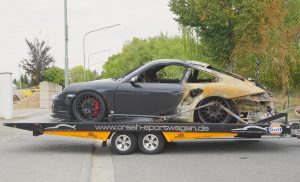Brandschaden Porsche 997 Turbo