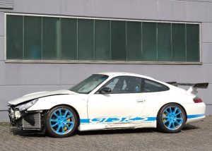 #Porsche#GT3#RS#weiss-blau