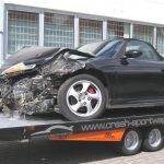 Porsche Cayman Unfallwagen Transport