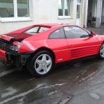 Unfall Ferrari 348 TS Heck rechts