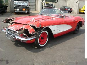 Corvette C 1 Unfallwagen