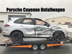 #Porsche#Cayene Unfallwagen