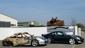 Brandschaden 996 Carrera Schadenabwicklung