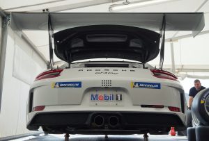 Weiland-Racing Fahrerlager Oschersleben Carrera CUP 2018