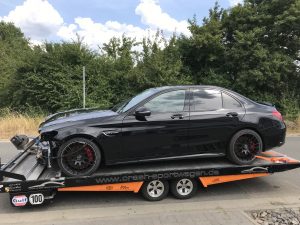 #Mercedes#AMG#C63S Ankauf #Unfall www.crash-sportwagen.de