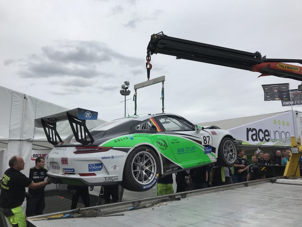 Hockenheimring 991 Unfall