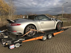 Porsche 991 Carrera Cabrio Trailer