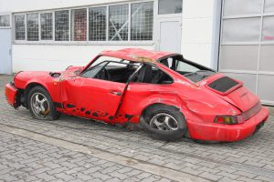 Überschlag Porsche 964