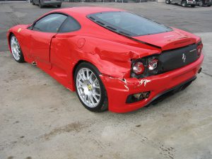 F360 Stradale Unfall Ankauf