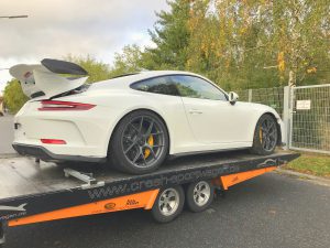 #Porsche#991#GT3#Unfall#Abholung#Crash-sportwagen.de