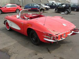 Unfall Heckschaden Oldtimer