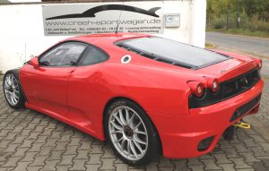 F 430 Challenge Frontschaden