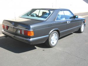 Mercedes 500SEC Ankauf