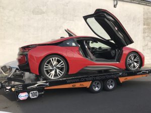 BMW Transport Unfallwagen