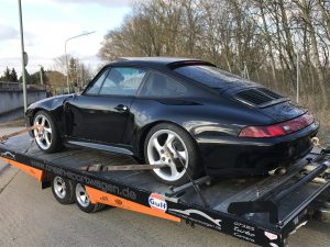 Abholung-Porsche 993 Carrera S